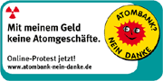 Urgewald: Atombank – Nein Danke!